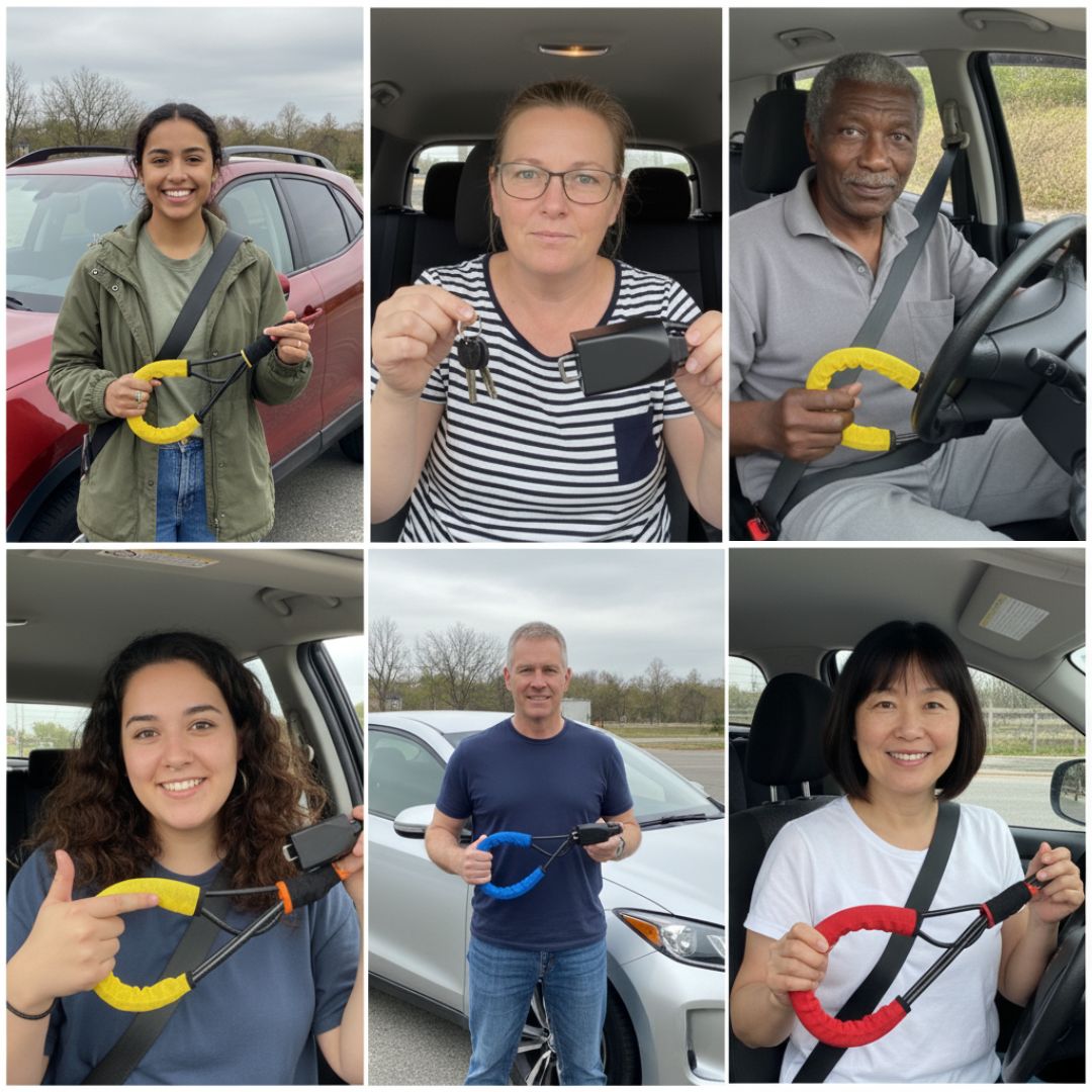 Dual - Anchor™ Steering Wheel Lock - VONISK